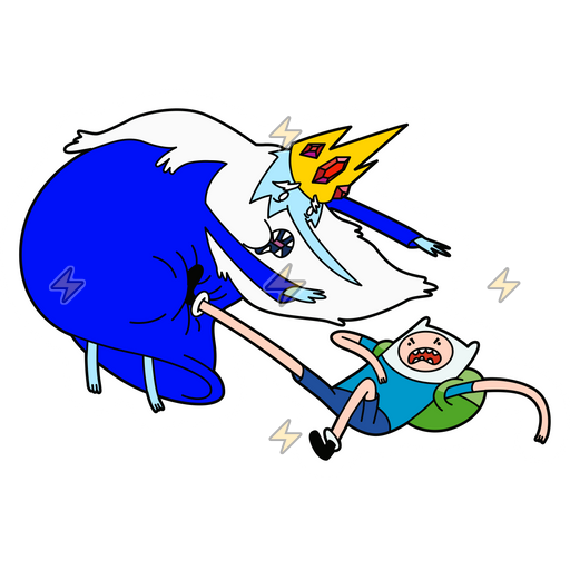 Sticker de Rey Helado y Finn - comprar en Argentina