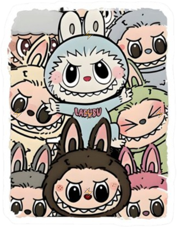 Sticker de Labubu - comprar en Argentina