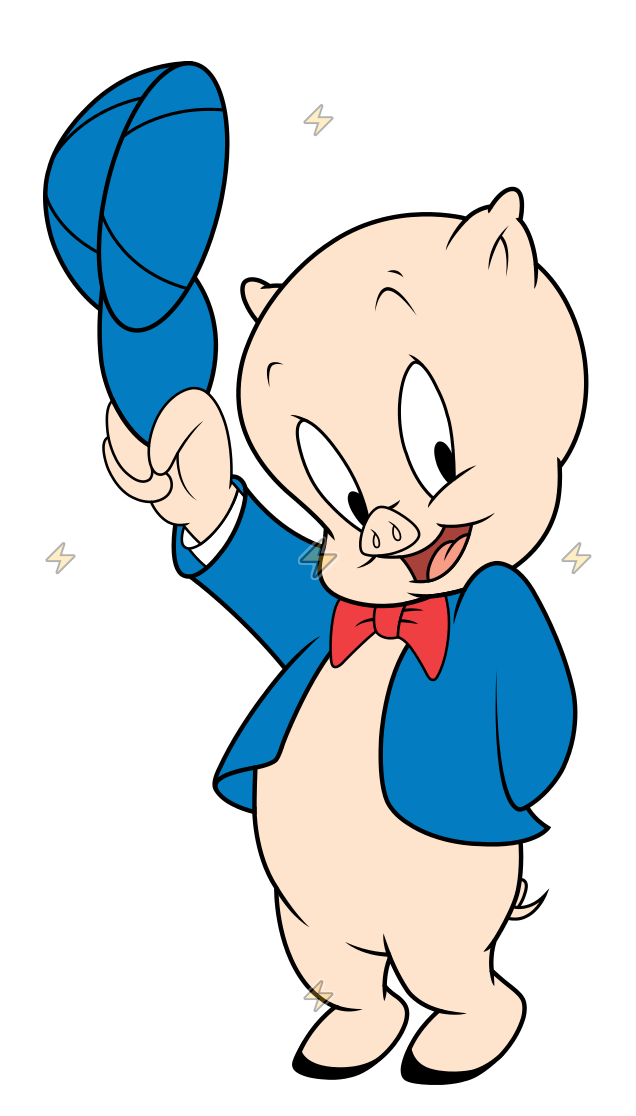 Sticker de Porky el Cerdito - comprar en Argentina