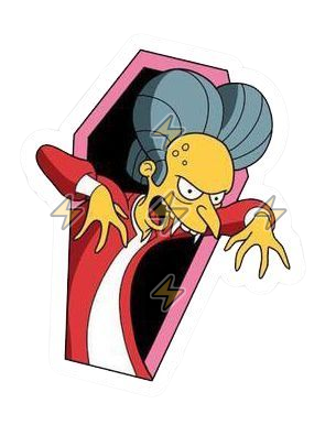 Sticker de Sr. Burns - comprar en Argentina