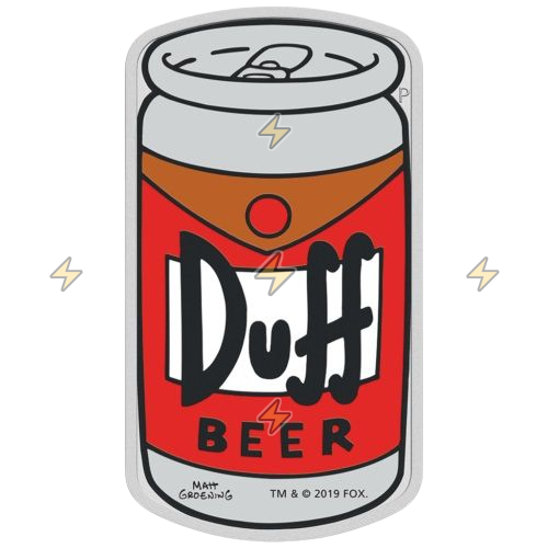 Sticker de Cerveza Duff - comprar en Argentina