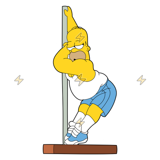 Sticker de Homero Simpson - comprar en Argentina