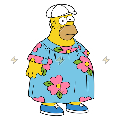 Sticker de Homero Simpson - comprar en Argentina