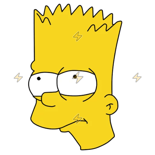 Sticker de Bart Simpson - comprar en Argentina
