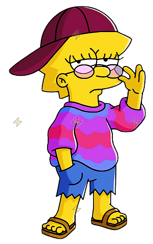Sticker de Lisa Simpson - comprar en Argentina