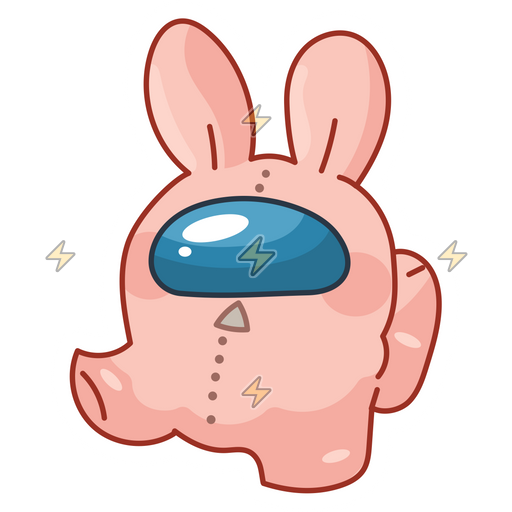 Sticker de Among Us Conejo - comprar en Argentina