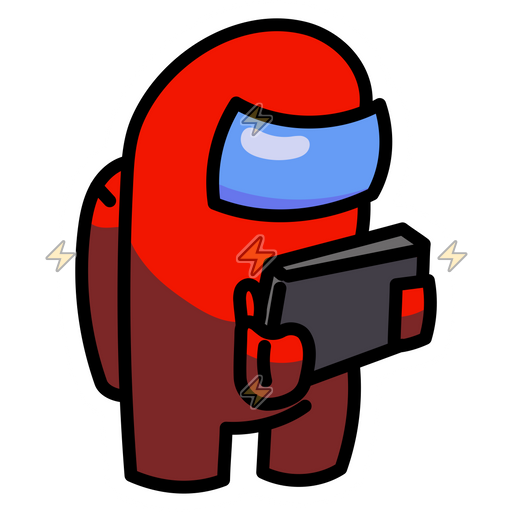 Sticker de Among Us Rojo - comprar en Argentina