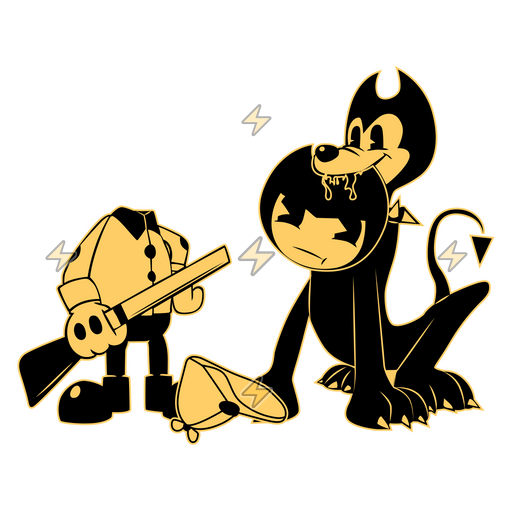 Sticker de Bendy y Boris - comprar en Argentina