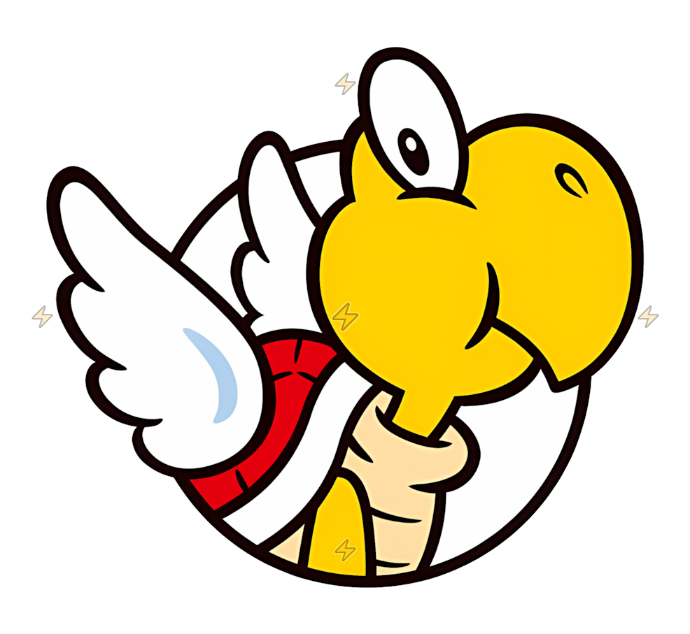 Sticker de Koopa Paratroopa - comprar en Argentina