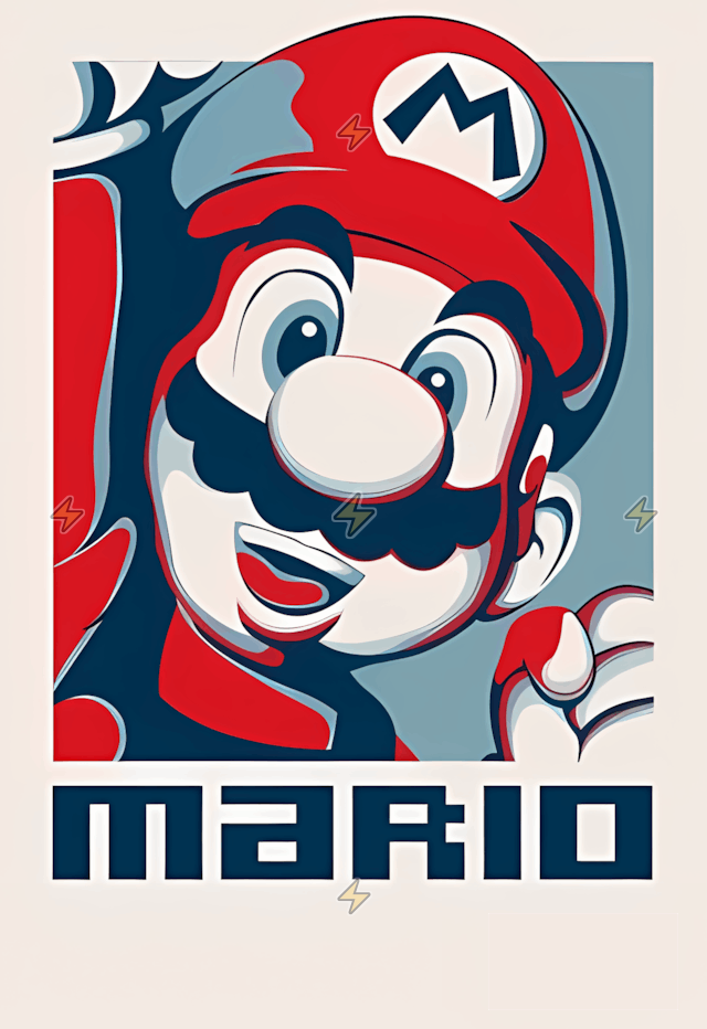 Sticker de Mario - comprar en Argentina