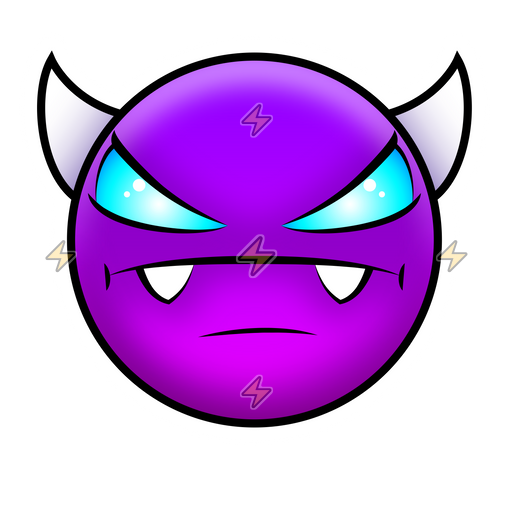 Sticker de Easy Demon - Geometry Dash - comprar en Argentina