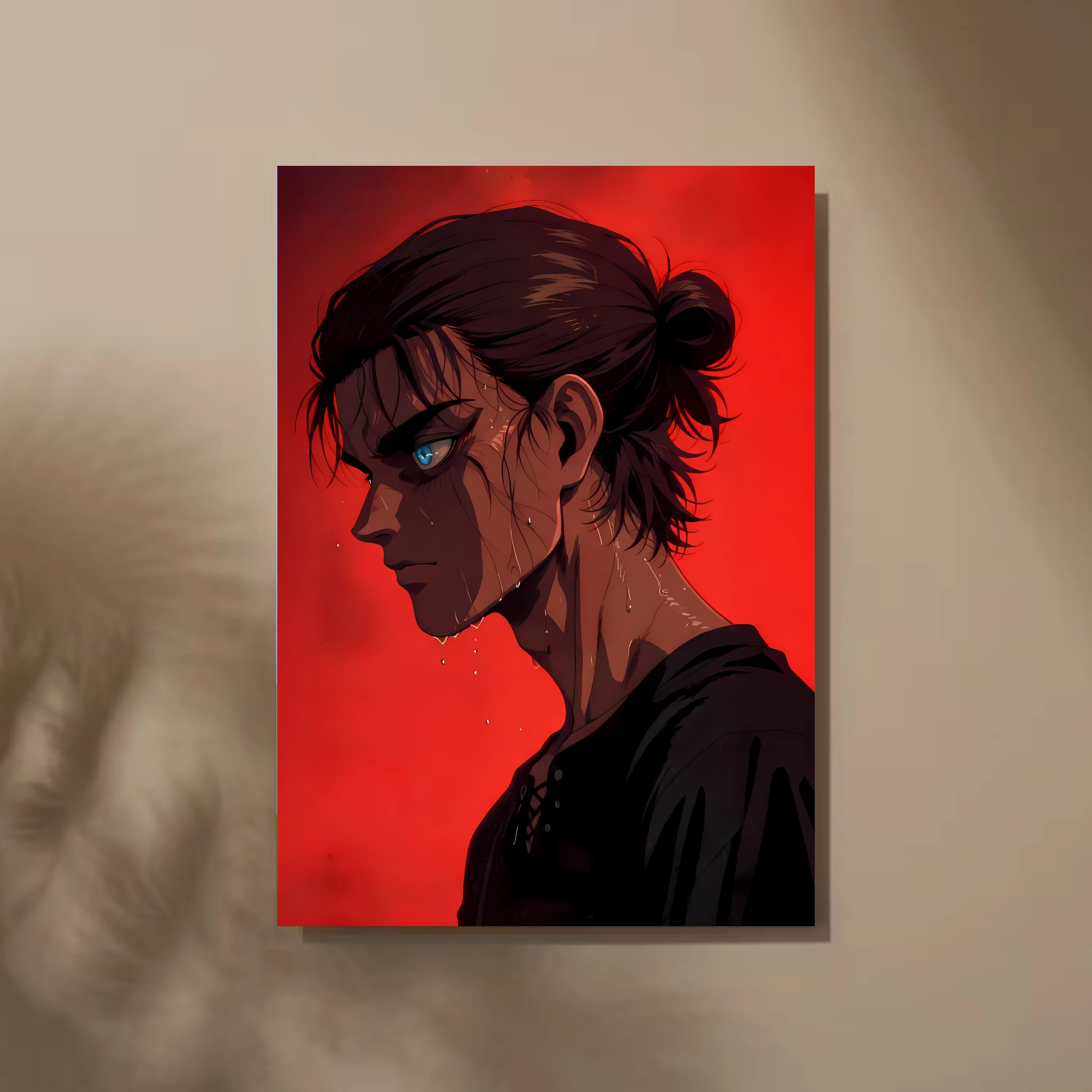 Cuadro de Eren Yeager