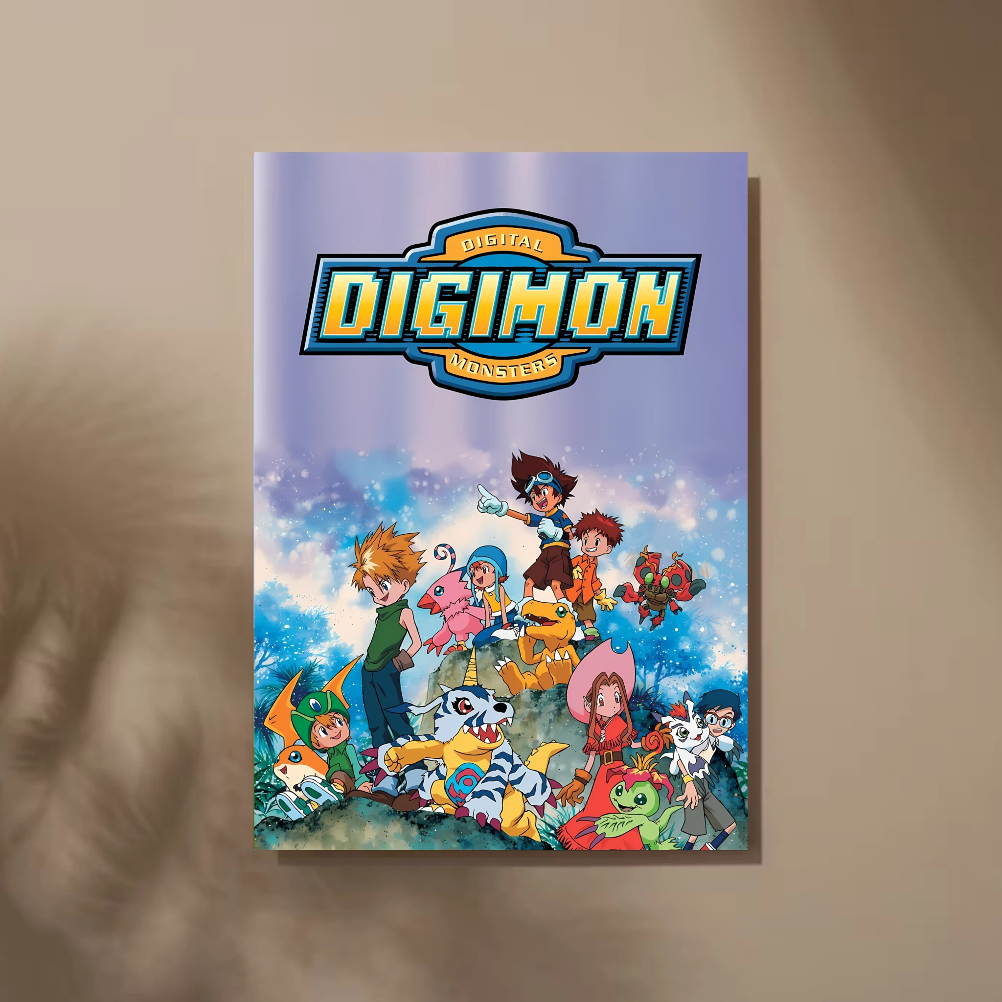 Cuadro de Digimon Adventure