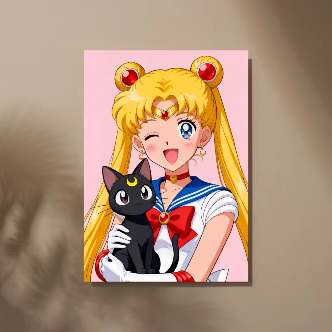 Cuadro de Usagi Tsukino (Sailor Moon)