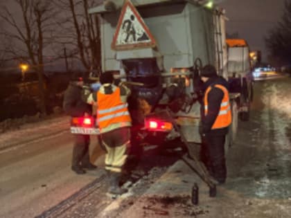 На этой неделе в Йошкар-Оле стартовал ямочный ремонт