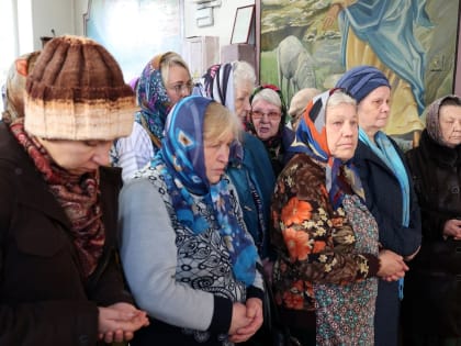 Епископ Феофан совершил Литургию в 5-ю Неделю Великого поста