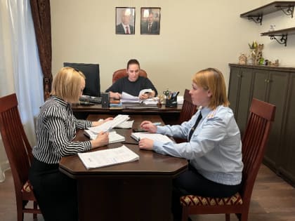 Рабочая встреча Уполномоченного по правам ребенка с заместителем начальника отдела - начальником ООДПДН ООДУУПиПДН МВД по Республике Марий Эл