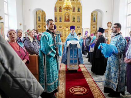 Престольный праздник храма Державной иконы Богородицы п. Медведево