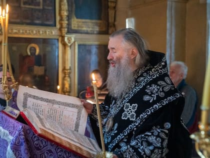 Расписание архиерейских служений на 10 – 15 апреля