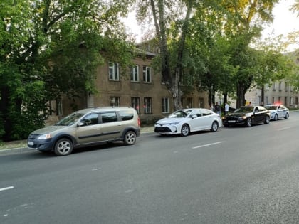 Молодой водитель собрал «тройничок» на улице Строителей в Йошкар-Оле