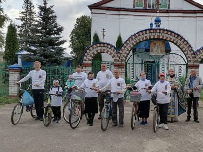 В Марий Эл состоялся велосипедный крестный ход