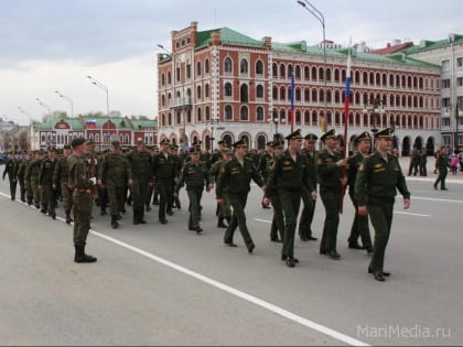 На неделе запланировано две репетиции Парада в Йошкар-Оле