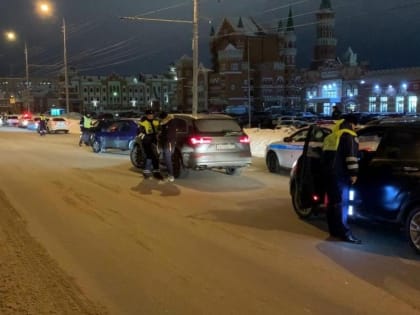 В новогодние праздники на дорогах Марий Эл задержали 20 нетрезвых водителей