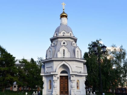 В часовне возле драмтеатра Йошкар-Олы начались регулярные богослужения