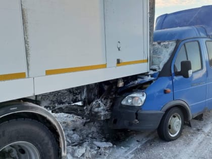 В Мари-Турекском районе Газель врезалась в грузовик