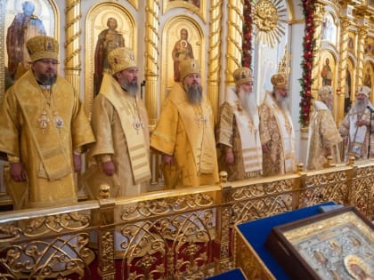 Митрополит Иоанн принял участие в соборном архиерейском богослужении в Саранске