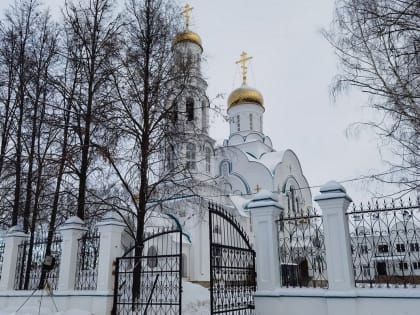 В воскресенье будет организована прямая трансляция чина освящения храма в Тарханово