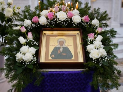 Митрополит Иоанн совершил всенощное бдение в храме иконы «Всех скорбящих Радость»