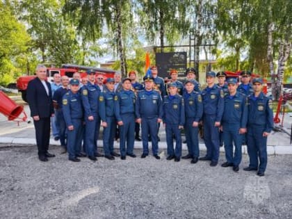 В Йошкар-Оле прошла торжественная церемония приведения к присяге сотрудников МЧС