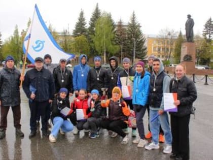 Спортсмены «Динамо» г.Йошкар-Олы приняли участие в легкоатлетической эстафете, посвященной Дню Победы