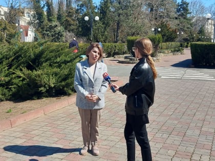 Уполномоченный по правам ребенка в Республике Крым Ирина Клюева посетила ДОЛ «Лучистый»