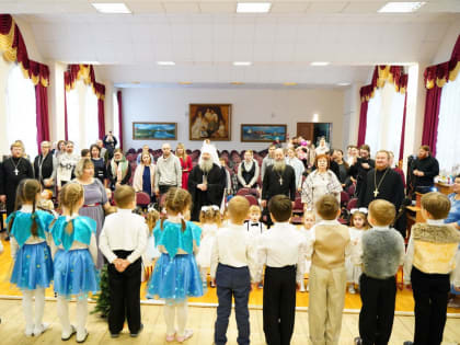 Рождественский утренник в православном детском саду