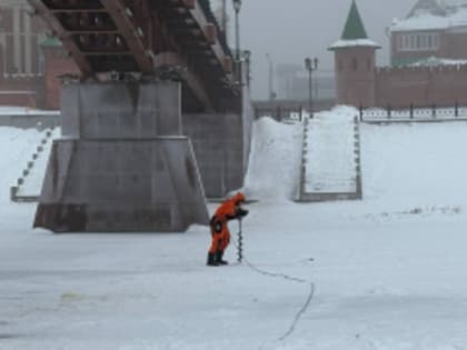 Спасатели Марийской аварийно-спасательной службы проводят мониторинг обстановки на водных объектах Республики Марий Эл