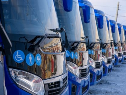 Первые пятнадцать новых автобусов, закупленных по лизингу, прибыли в Йошкар-Олу