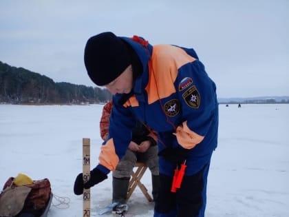 Специалисты государственной инспекции по маломерным судам провели очередной мониторинг ледового покрытия на реках и озерах республики.