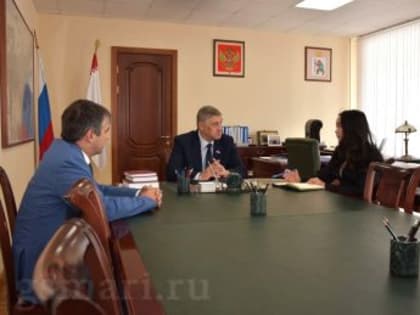 Председатель Государственного Собрания Анатолий Смирнов провел ряд рабочих встреч в Йошкар-Оле