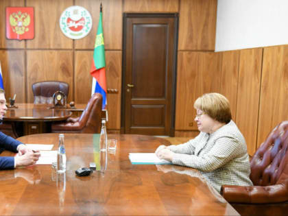 Состоялась рабочая встреча с Главой Республики Хакасия – Председателем Правительства Республики Хакасия Валентином Коноваловым