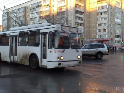 На следующей неделе в Йошкар-Оле будет продлён режим движения троллейбусов