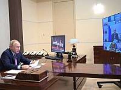 Глава Марий Эл принял участие в Госсовете, который провел Президент России Владимир Путин