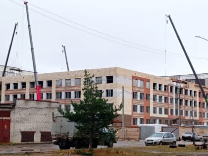 В микрорайоне «Восточный» в Йошкар-Оле продолжается строительство школы