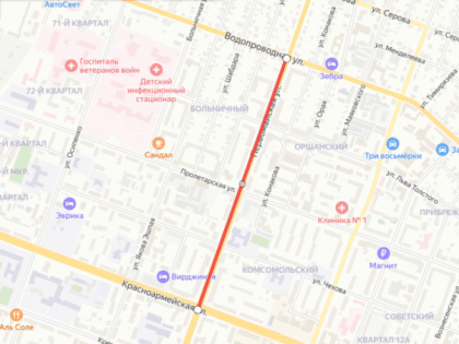 В Йошкар-Оле из-за вывоза снега четыре ночи будут перекрывать улицу Первомайскую