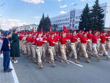 Репетиция парада Победы