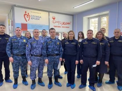 Судебные приставы Марий Эл приняли участие в Дне донора