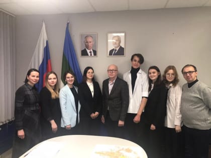 Встреча членов Детского общественного совета при Уполномоченном по правам ребёнка в Республике Коми и главы города Сыктывкара