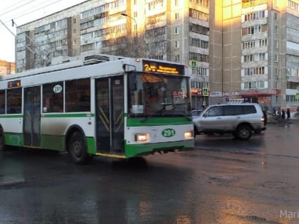 В Йошкар-Оле из-за перекрытия Царьградского проспекта изменена схема движения троллейбусов