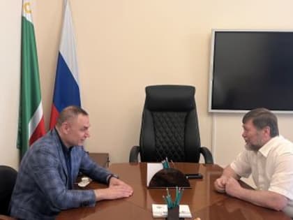 Состоялась рабочая встреча Юрия Зайцева с Первым заместителем Министра спорта России Одесом Байсултановым